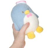Step back in time with the Vintage Style Tuxedo Sam Retro Plushie! This charming plush brings Tuxedo Sam’s classic look to life with retro-inspired details, from his iconic bowtie and sailor hat to his vintage pastel colors.
Made with ultra-soft fleece material and a slightly oversized, squishy form, this plushie is perfect for fans of Tuxedo Sam who adore nostalgic Sanrio styles. Ideal for cuddling, displaying, or adding a touch of retro flair to your collection, the Vintage Style Tuxedo Sam Plushie is a
